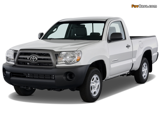 Toyota Tacoma Regular Cab 2005–12 images (640 x 480)