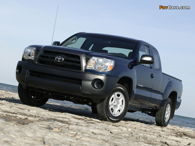 Toyota Tacoma Access Cab 2005–12 images (640 x 480)