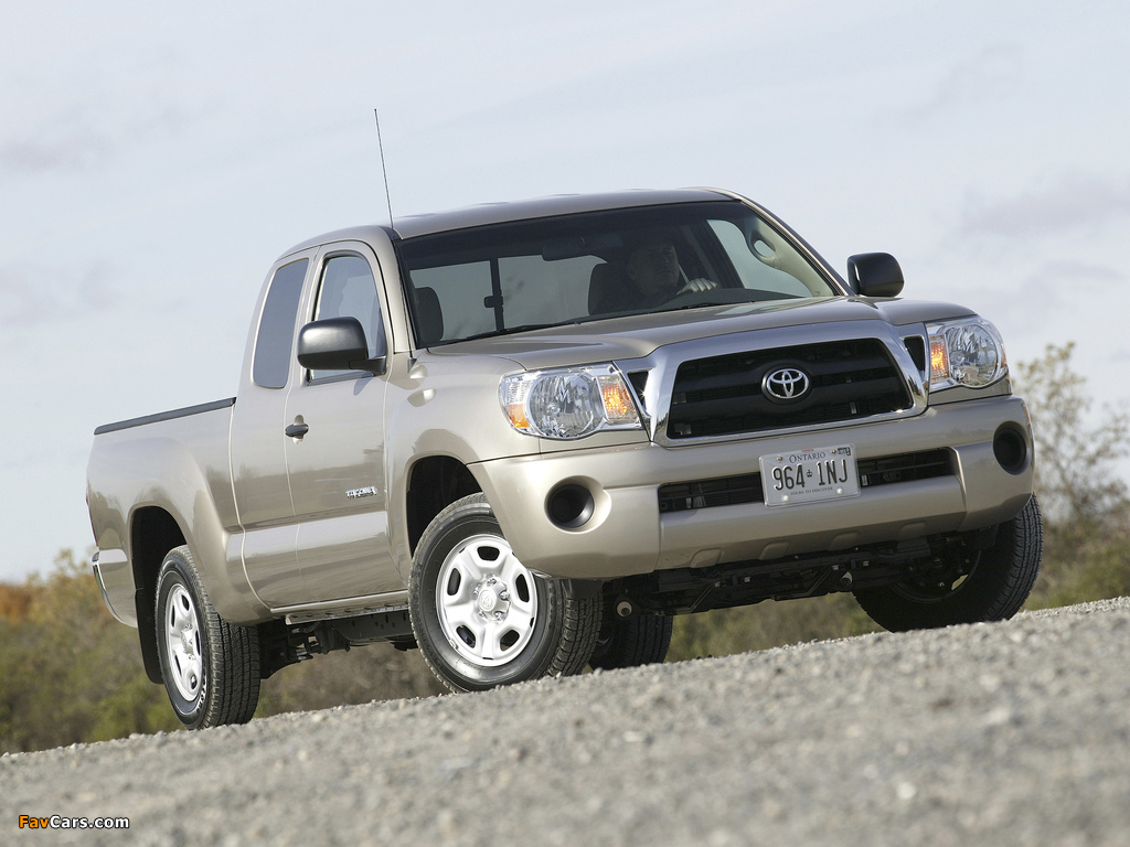 Toyota Tacoma Access Cab 2005–12 images (1024 x 768)
