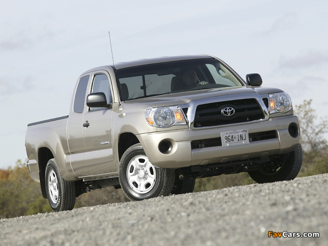 Toyota Tacoma Access Cab 2005–12 images (640 x 480)