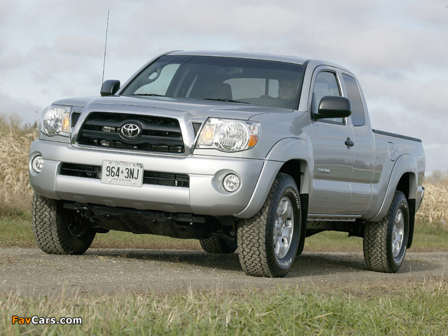TRD Toyota Tacoma Access Cab Off-Road Edition 2005–12 images (640 x 480)
