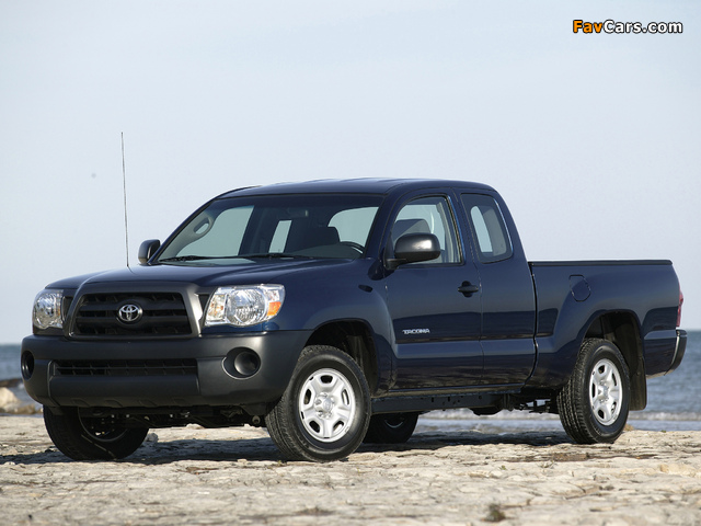 Toyota Tacoma Access Cab 2005–12 photos (640 x 480)