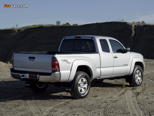 TRD Toyota Tacoma Access Cab Off-Road Edition 2005–12 pictures (640 x 480)
