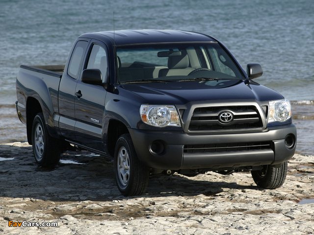 Toyota Tacoma Access Cab 2005–12 pictures (640 x 480)