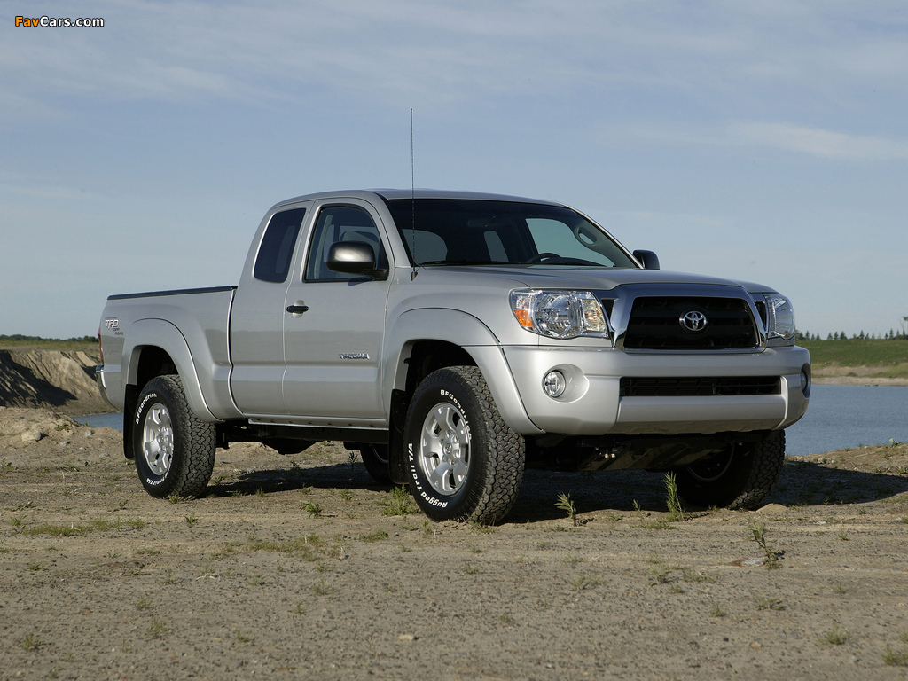 TRD Toyota Tacoma Access Cab Off-Road Edition 2005–12 pictures (1024 x 768)