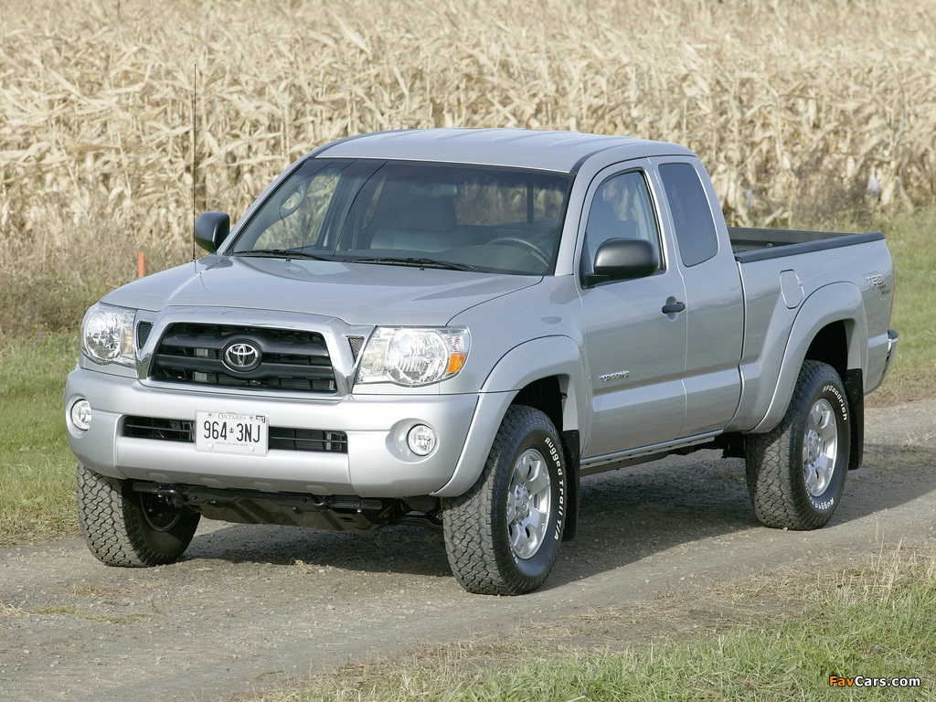 TRD Toyota Tacoma Access Cab Off-Road Edition 2005–12 pictures (1024 x 768)