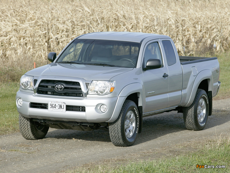 TRD Toyota Tacoma Access Cab Off-Road Edition 2005–12 pictures (800 x 600)