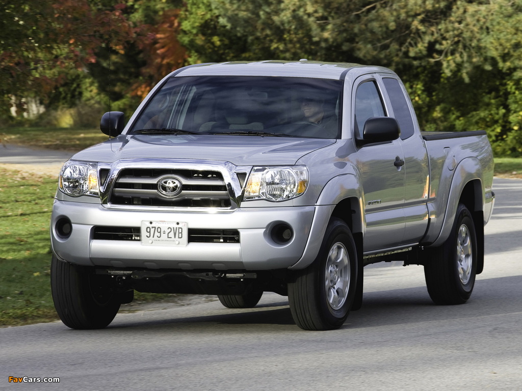 Toyota Tacoma SR5 Access Cab 2005–12 wallpapers (1024 x 768)