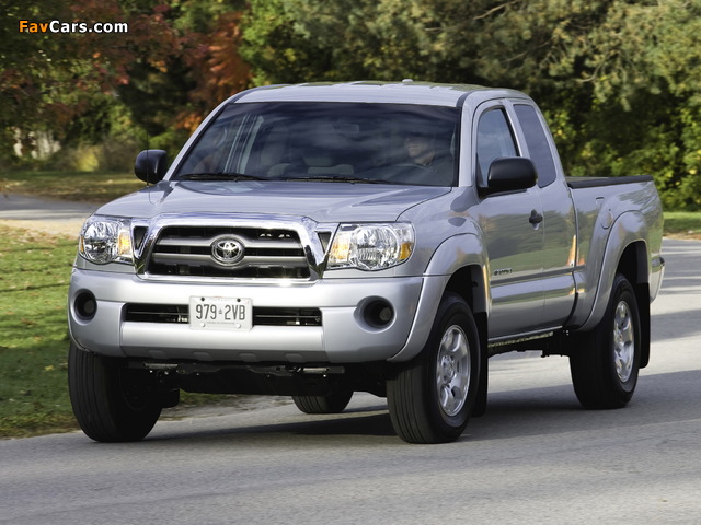 Toyota Tacoma SR5 Access Cab 2005–12 wallpapers (640 x 480)