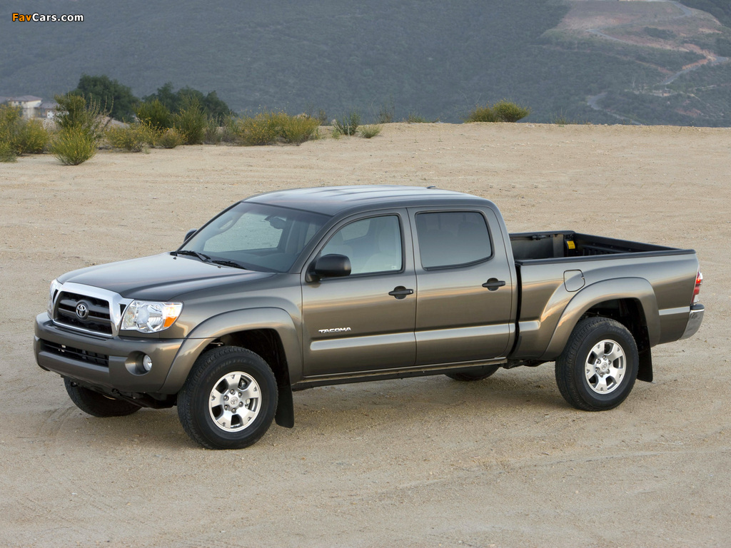 Toyota Tacoma Double Cab 2005–12 wallpapers (1024 x 768)