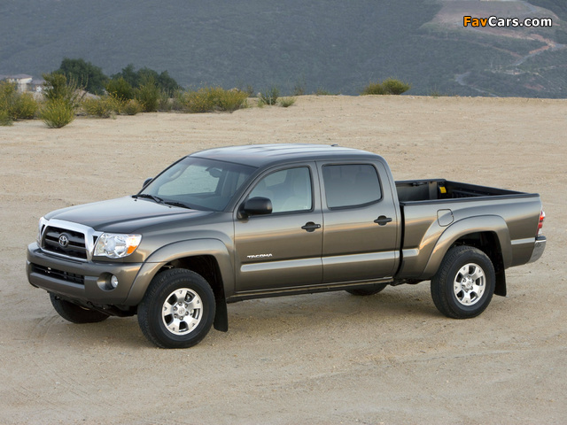 Toyota Tacoma Double Cab 2005–12 wallpapers (640 x 480)