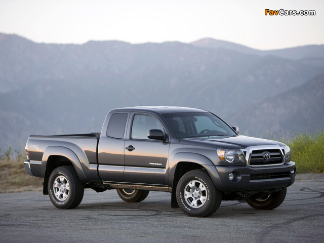TRD Toyota Tacoma Access Cab Off-Road Edition 2005–12 wallpapers (640 x 480)