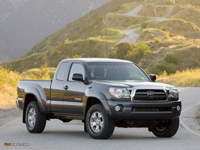 TRD Toyota Tacoma Access Cab Off-Road Edition 2005–12 wallpapers (800 x 600)