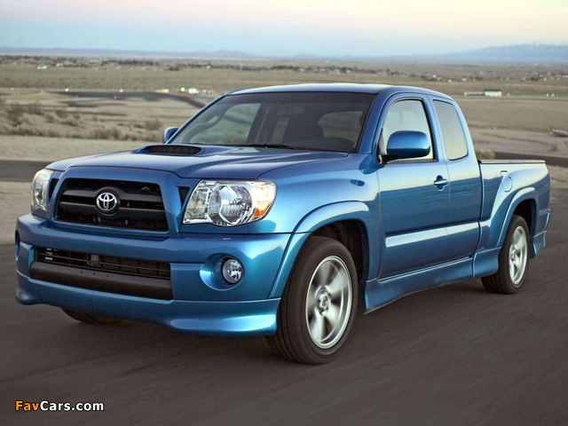 Toyota Tacoma X-Runner Access Cab 2006–12 images (640 x 480)
