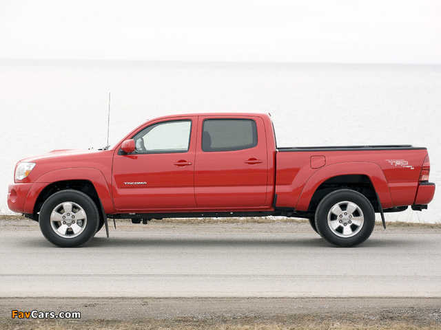 TRD Toyota Tacoma Double Cab Sport Edition 2006–12 wallpapers (640 x 480)