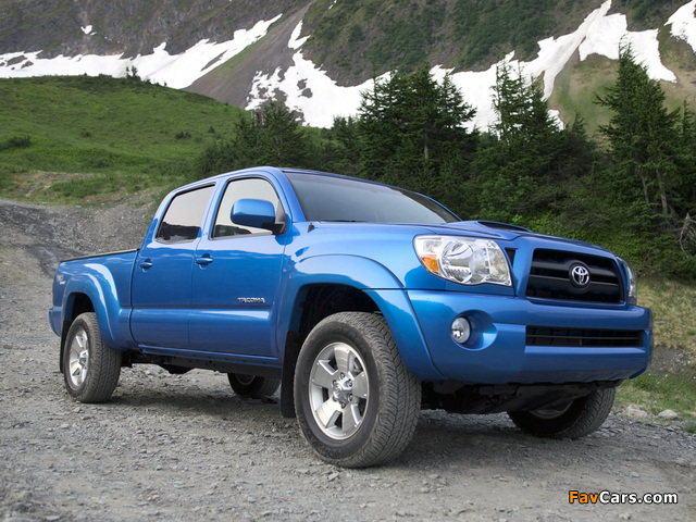 TRD Toyota Tacoma Double Cab Sport Edition 2006–12 wallpapers (640 x 480)