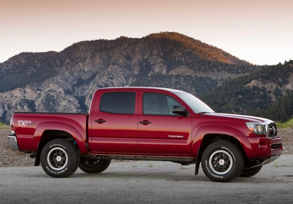 TRD Toyota Tacoma Double Cab T/X Pro Performance Package 2010–12 photos