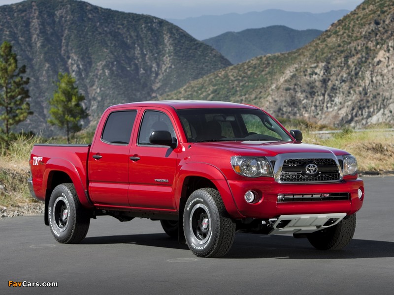 TRD Toyota Tacoma Double Cab T/X Pro Performance Package 2010–12 pictures (800 x 600)