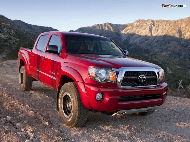 TRD Toyota Tacoma Double Cab T/X Pro Performance Package 2010–12 wallpapers (800 x 600)