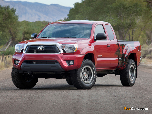 TRD Toyota Tacoma Access Cab T/X Baja Series Limited Edition 2012 images (640 x 480)