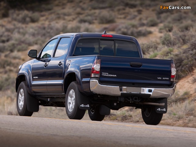 Toyota Tacoma SR5 Double Cab 2012 images (640 x 480)