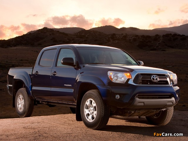 Toyota Tacoma SR5 Double Cab 2012 pictures (640 x 480)