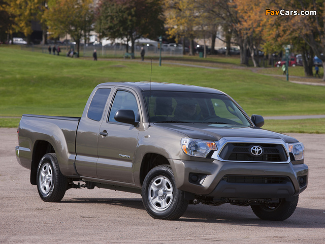 Toyota Tacoma Access Cab 2012 wallpapers (640 x 480)