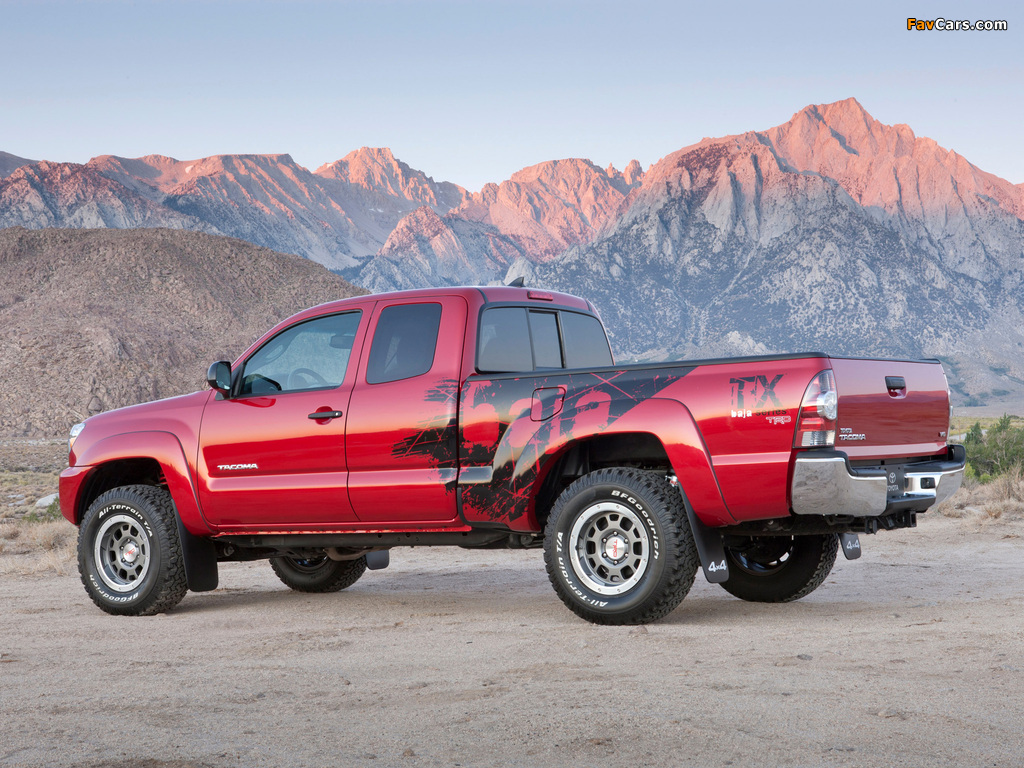 TRD Toyota Tacoma Access Cab T/X Baja Series Limited Edition 2012 wallpapers (1024 x 768)