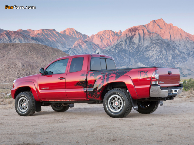 TRD Toyota Tacoma Access Cab T/X Baja Series Limited Edition 2012 wallpapers (640 x 480)