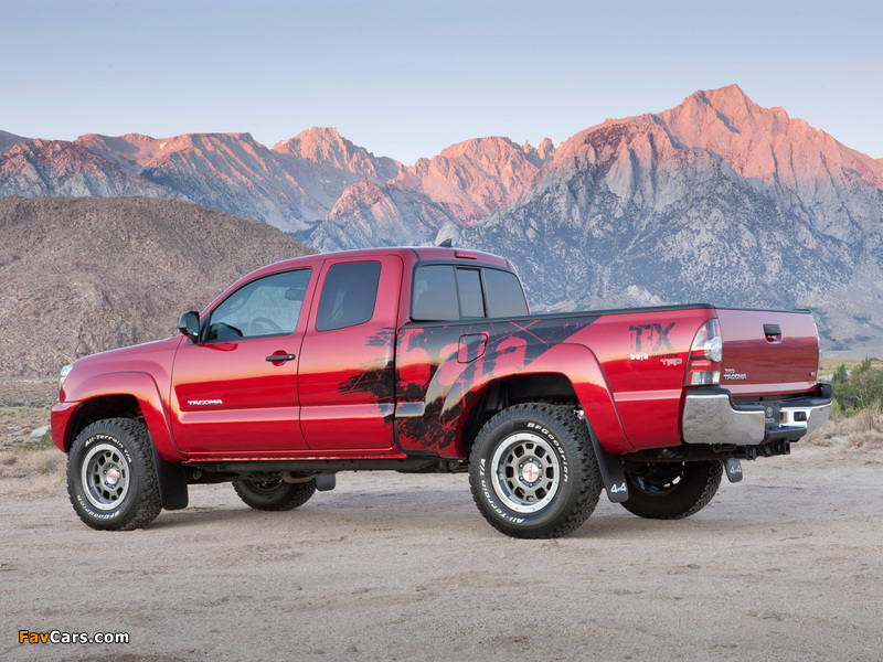 TRD Toyota Tacoma Access Cab T/X Baja Series Limited Edition 2012 wallpapers (800 x 600)