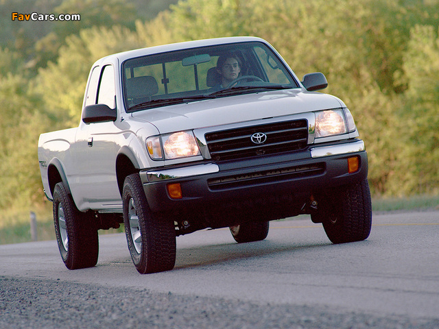 TRD Toyota Tacoma Xtracab 4WD 1998–2000 wallpapers (640 x 480)