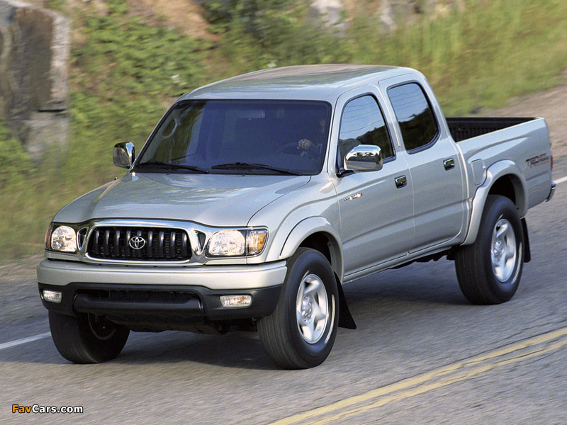 TRD Toyota Tacoma PreRunner Double Cab Off-Road Edition 2001–04 wallpapers (800 x 600)