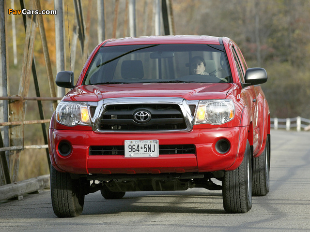 Toyota Tacoma SR5 Access Cab 2005–12 wallpapers (640 x 480)