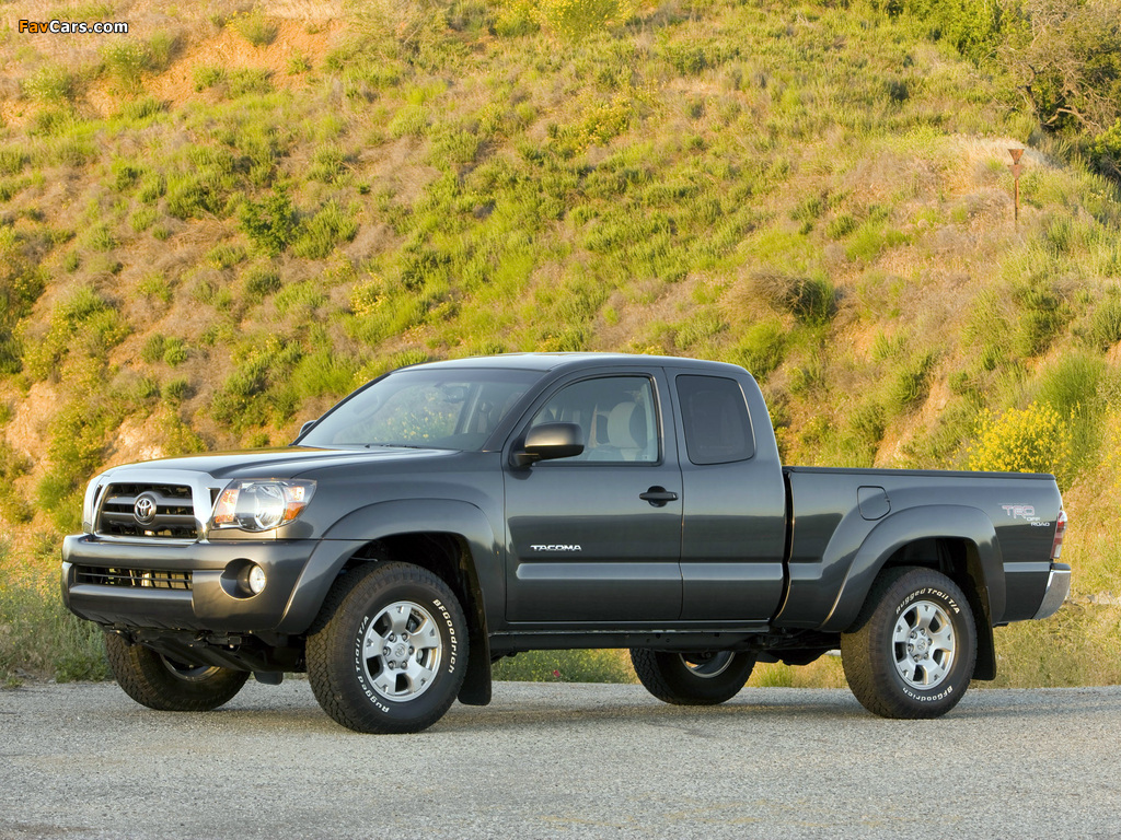 TRD Toyota Tacoma Access Cab Off-Road Edition 2005–12 wallpapers (1024 x 768)