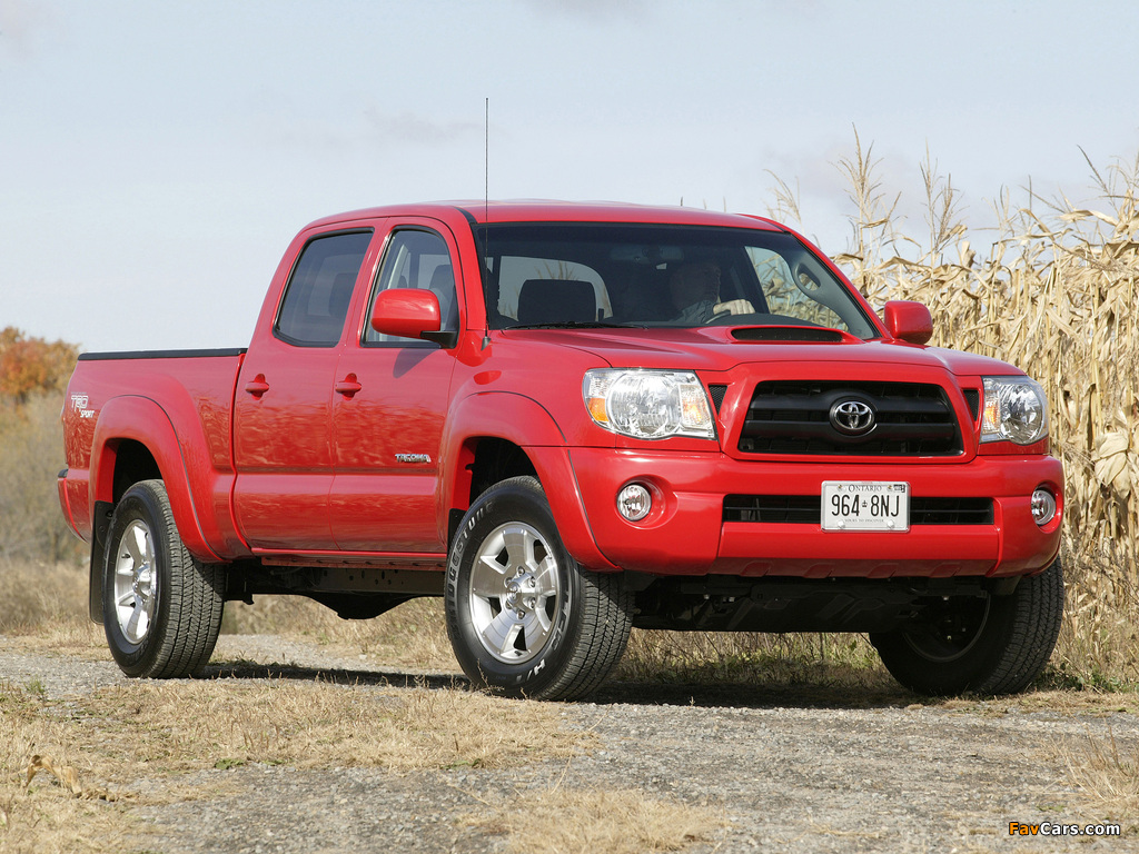 TRD Toyota Tacoma Double Cab Sport Edition 2006–12 wallpapers (1024 x 768)