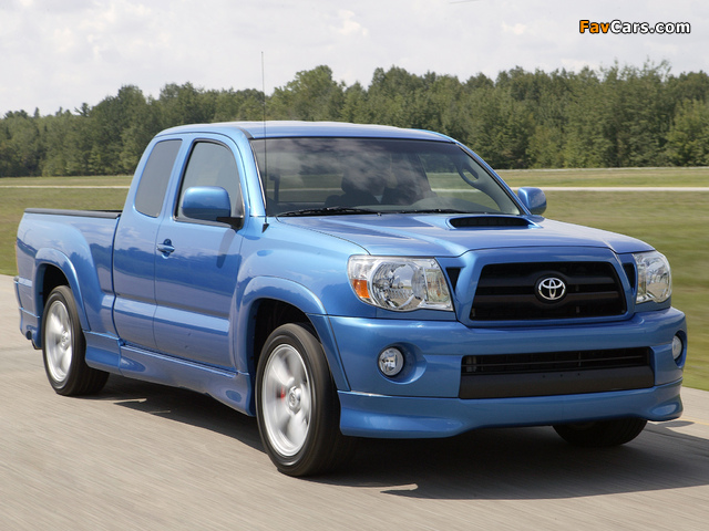 Toyota Tacoma X-Runner Access Cab 2006–12 wallpapers (640 x 480)