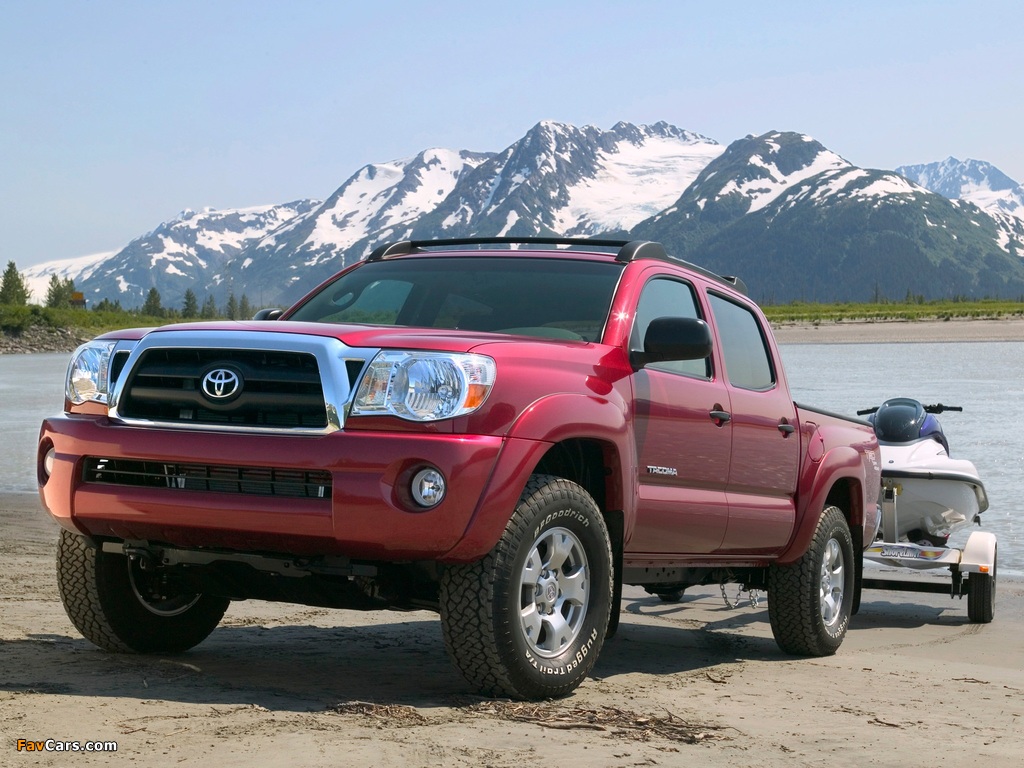 TRD Toyota Tacoma Double Cab Off-Road Edition 2006–12 wallpapers (1024 x 768)