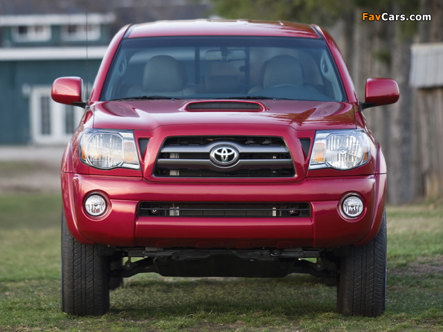 TRD Toyota Tacoma Double Cab Sport Edition 2006–12 wallpapers (640 x 480)