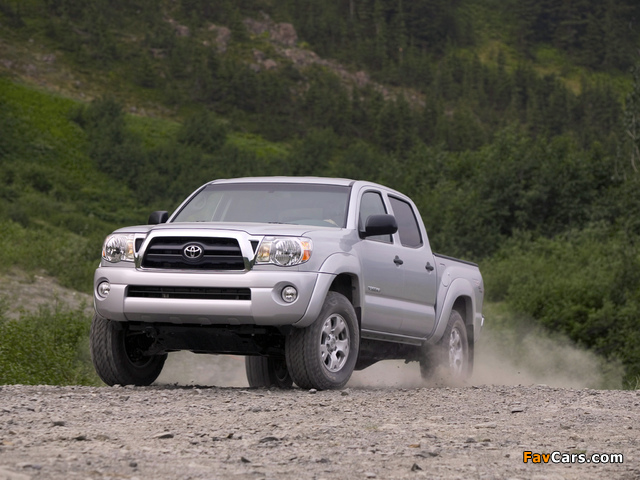 TRD Toyota Tacoma Double Cab Off-Road Edition 2006–12 wallpapers (640 x 480)