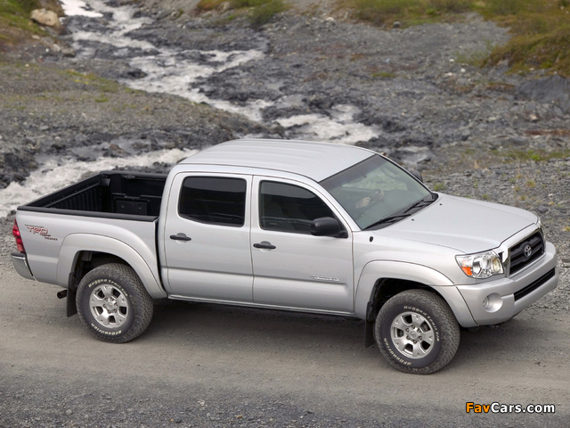 TRD Toyota Tacoma Double Cab Off-Road Edition 2006–12 wallpapers (640 x 480)