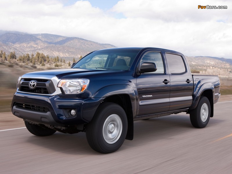 Toyota Tacoma SR5 Double Cab 2012 wallpapers (800 x 600)