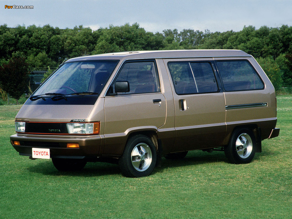 Pictures of Toyota Tarago 1984–90 (1024 x 768)
