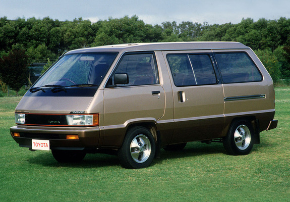 Pictures of Toyota Tarago 1984–90