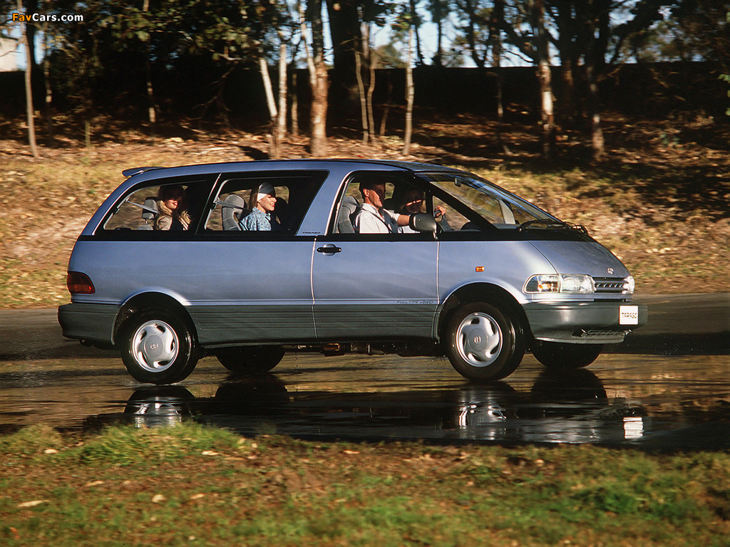 Toyota Tarago 1990–2000 wallpapers (1024 x 768)
