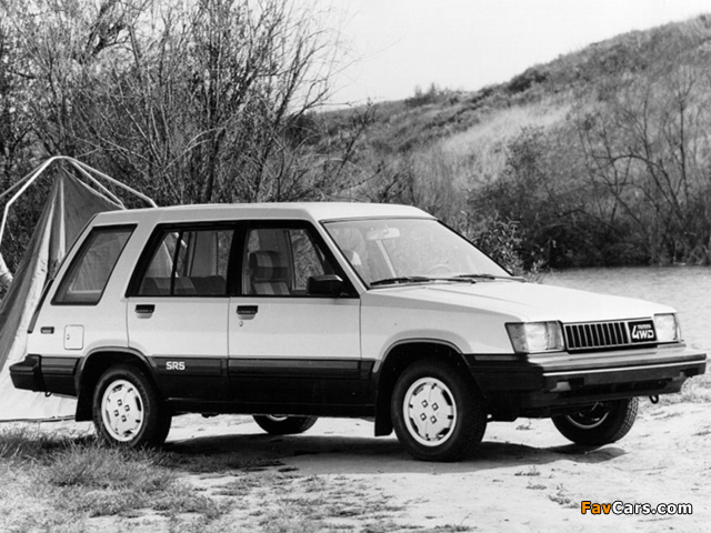 Images of Toyota Tercel 4WD Wagon SR5 1983–87 (640 x 480)