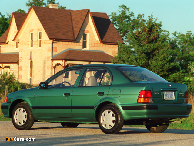 Images of Toyota Tercel Sedan US-spec 1994–98 (640 x 480)