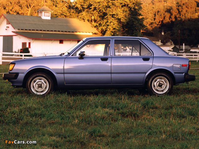 Photos of Toyota Tercel Sedan US-spec 1978–82 (640 x 480)