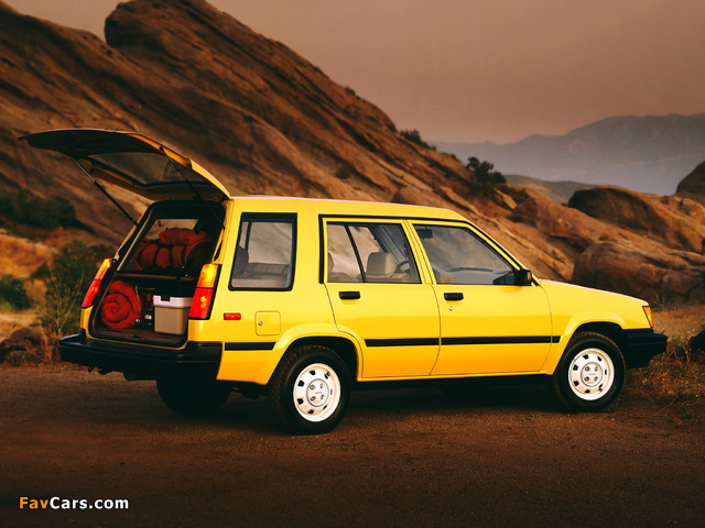 Photos of Toyota Tercel Wagon 1983–87 (640 x 480)