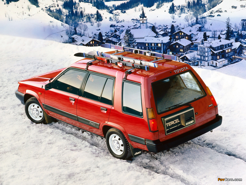 Photos of Toyota Tercel 4WD Wagon 1987–88 (1024 x 768)