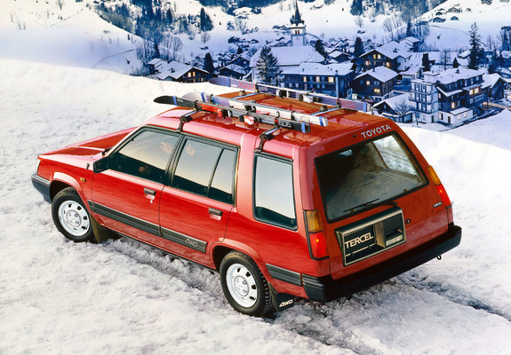 Photos of Toyota Tercel 4WD Wagon 1987–88